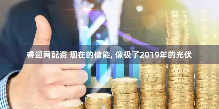 睿迎网配资 现在的储能, 像极了2019年的光伏