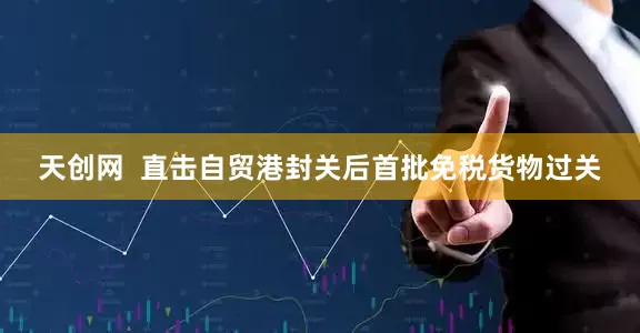天创网  直击自贸港封关后首批免税货物过关